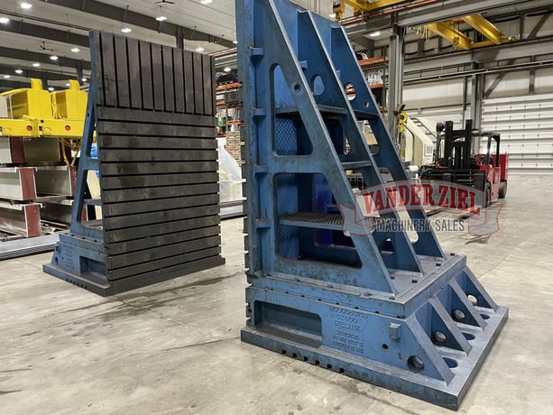 114" x 66" DieLink Synergis Angle Plates, Pair, 1-1/8" T-Slots on 6" Centers - Image 6