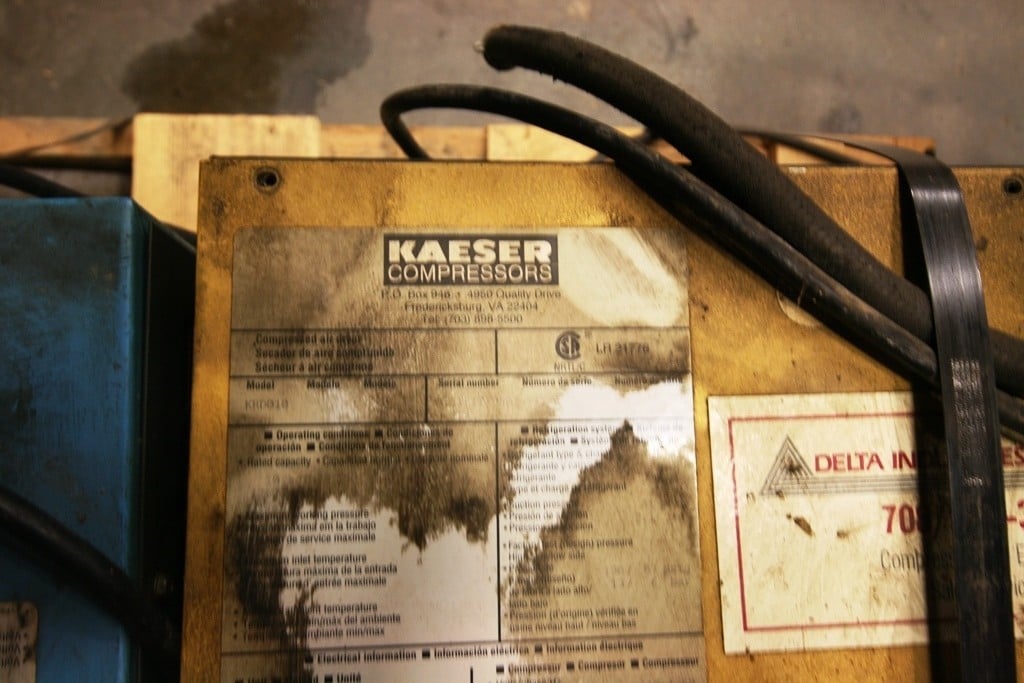 10 CFM, Kaeser #KRD010, Refrigerated Compressed Air Dryer, 115 V., 1 Ph., 60 Hz. - Image 3