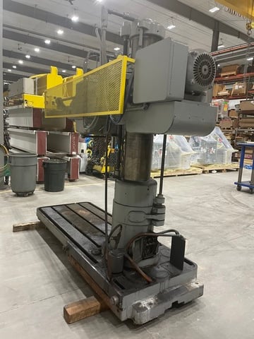 5' - 11" Carlton #1A, Radial Drill, 12" Spindle Travel, 2-1/2" Spindle diameter, #4 MT - Image 5