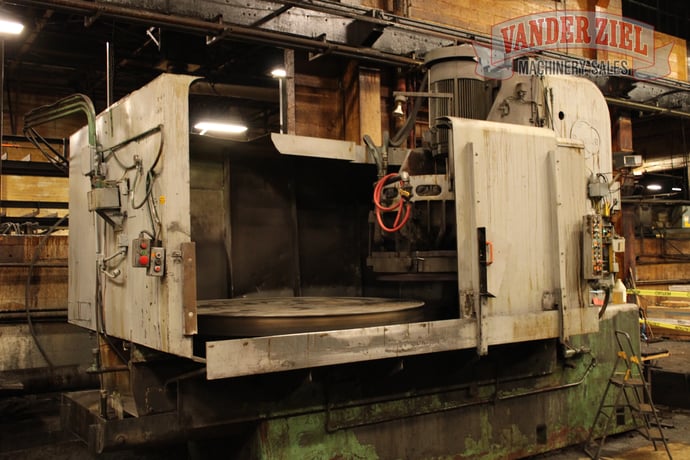 Blanchard #48HD-96, Rotary Surface Grinder, 96" Chuck, 250 HP, 120" Swing, 45" Vertical Range - Image 5
