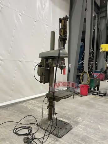 15" Rockwell Delta #124-2783, Drill Press, 12.5" x 17" Table, 1/2 HP, 1725 RPM, 4" Quill Travel - Image 2