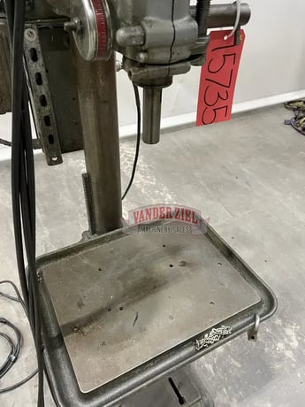15" Rockwell Delta #124-2783, Drill Press, 12.5" x 17" Table, 1/2 HP, 1725 RPM, 4" Quill Travel - Image 7