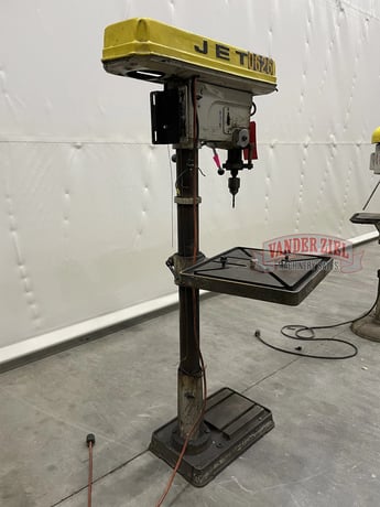 20" Jet #JDP-20MF, Drill Press, 1-1/2 HP, 12 Speeds 150-4,200 RPM, MT-3 Taper, 115/230 V., 1 Ph. - Image 2