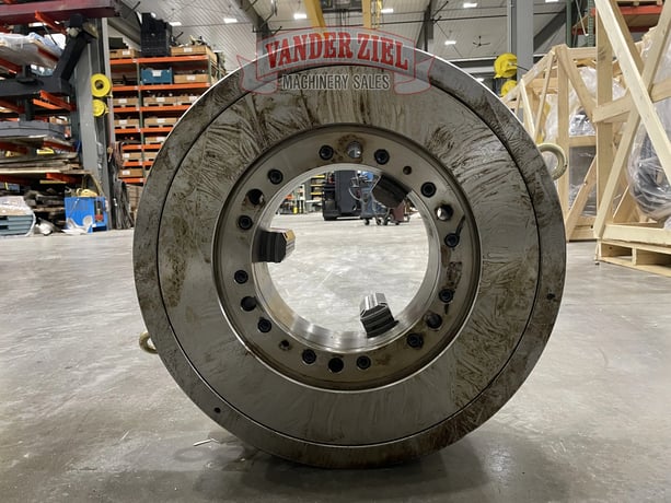 24" Samchully 3-Jaw Scroll Chuck, 10-3/4" Bore, A1-15 Mount, Reversible Jaws, 850 Max. RPM, NEW (6 available) - Image 4