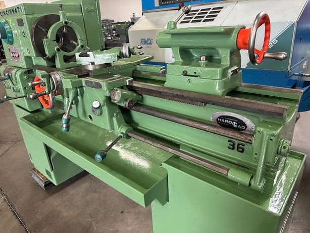 13" x 42" Cincinnati #Hydrashift-12-1/2, Engine Lathe, 35-1200 RPM, 2 HP, 9" swing over cross slide, 1-1/2" - Image 8