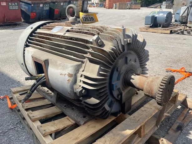 300 HP 1800 RPM Teco Westinghouse, Frame 449T, TEFC BB, 460 Volts - Image 1