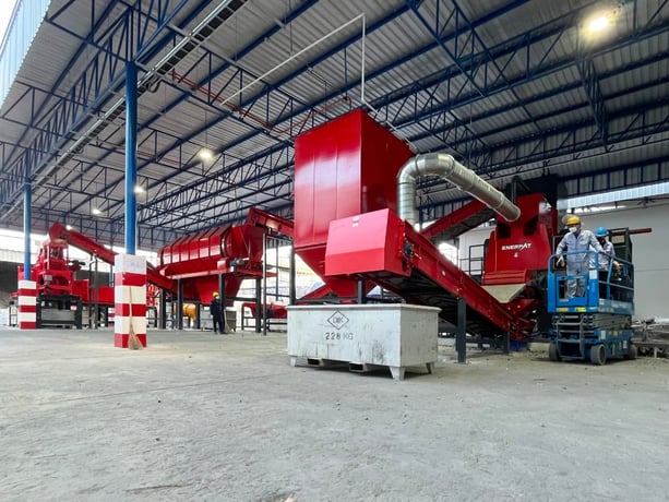 Enerpat MSE-H1800, Scrap Metal Hammer Mill Shredder, 750 HP, 15-20 TPH - Image 1