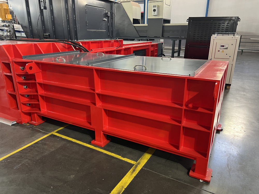 Enerpat, 2-Ram Horizontal Baler, 55 kW, 62" 46" 31" Bale, 15-Second Cycle Time, NEW - Image 3