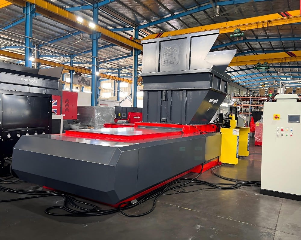 Enerpat, 2-Ram Horizontal Baler, 55 kW, 62" 46" 31" Bale, 15-Second Cycle Time, NEW - Image 6