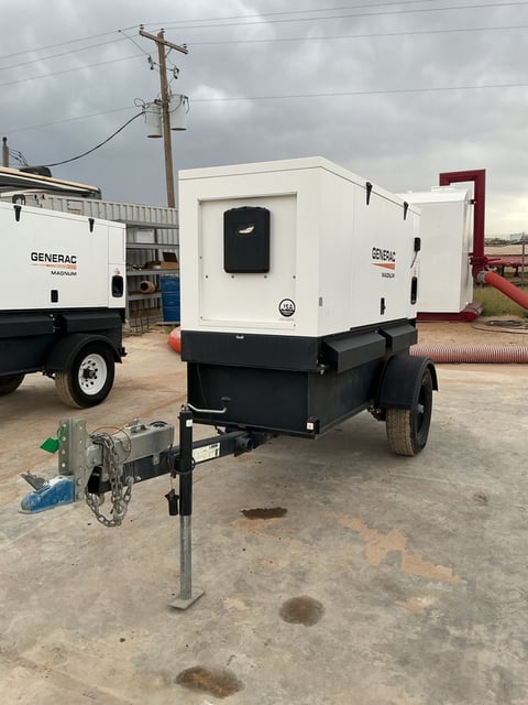 27 KW Generac Magnum #MMG35DF4, portable diesel generator set, 208/480 Volts, 3-ph, 4419 hours, John Deere - Image 5