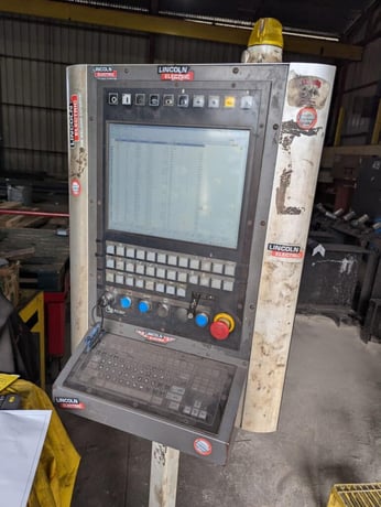 110-112 Ton, Ficep #A204, CNC angle punch, Ficep CNC Control interface, integrated conveyor system, 2018 - Image 3