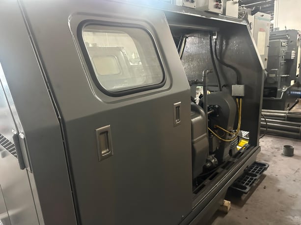 Davenport #Long-Bed, 5 spindle, 3/4" cap., stock reel & stand, chip conveyor, noise tamer, serial #8668-L - Image 1