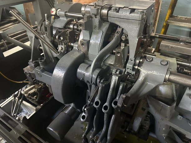 Davenport #Long-Bed, 5 spindle, 3/4" cap., stock reel & stand, chip conveyor, noise tamer, serial #8668-L - Image 6