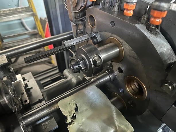 Davenport #Long-Bed, 5 spindle, 3/4" cap., stock reel & stand, chip conveyor, noise tamer, serial #8668-L - Image 7