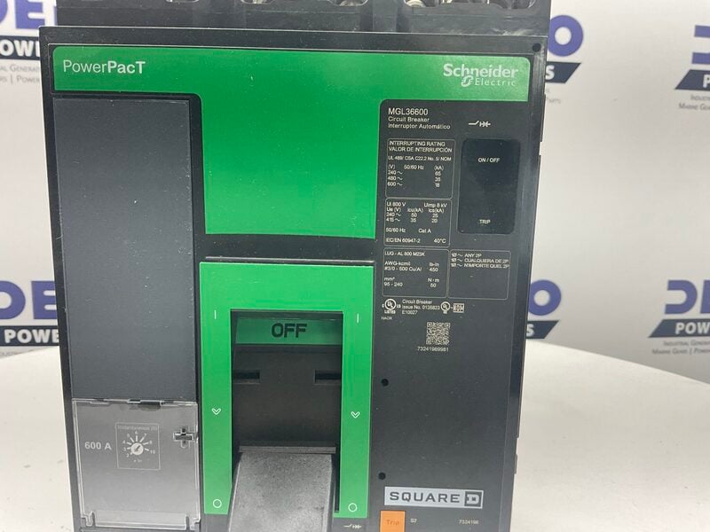 600 Amps, Square D, MGL36600, 3-pole, new - Image 5