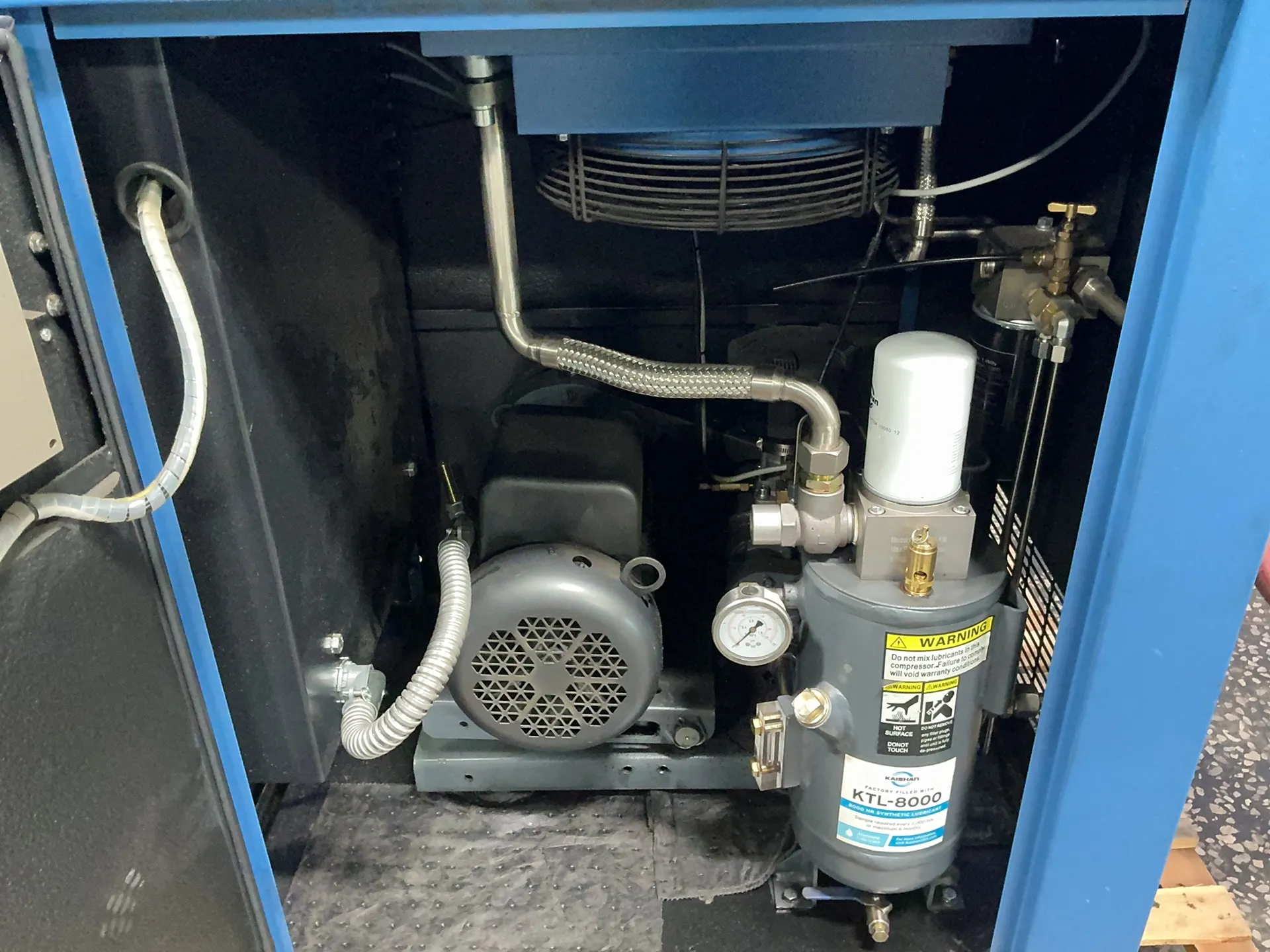 Kaishan #KRSB-5, Rotary Screw Air Compressor, 2022 - Image 4