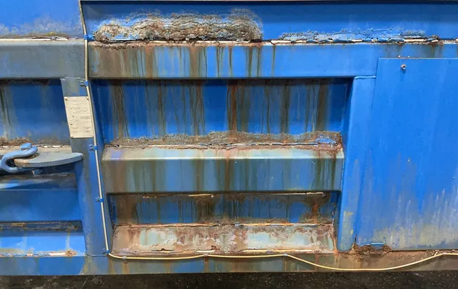 Wastequip #245HD, Compactor, 60" x 43" x 31", 56,500 Max Force Rating, 2011 - Image 8