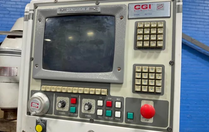 Milltronics #VM16, CNC Vertical Machining Center, 12" x 40" Table - Image 2