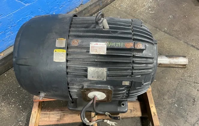 125 HP 1785 RPM Emerson, Frame 444T, #659301, Motor, 460 Volts - Image 1
