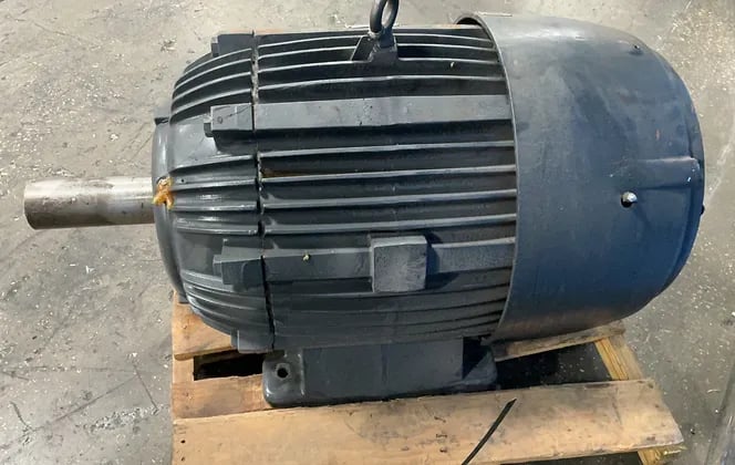 125 HP 1785 RPM Emerson, Frame 444T, #659301, Motor, 460 Volts - Image 4