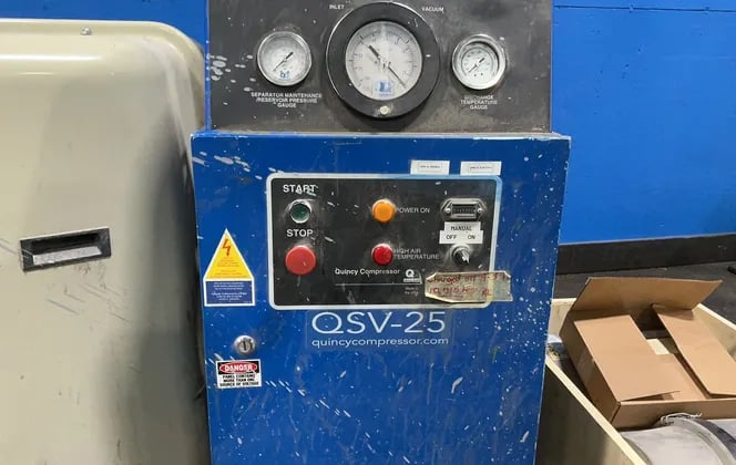 Quincy #QSV-25, Vacuum Pump, 2005 - Image 3