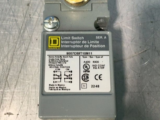 Square D #9007C68T10M11, Limit Switches - Image 9