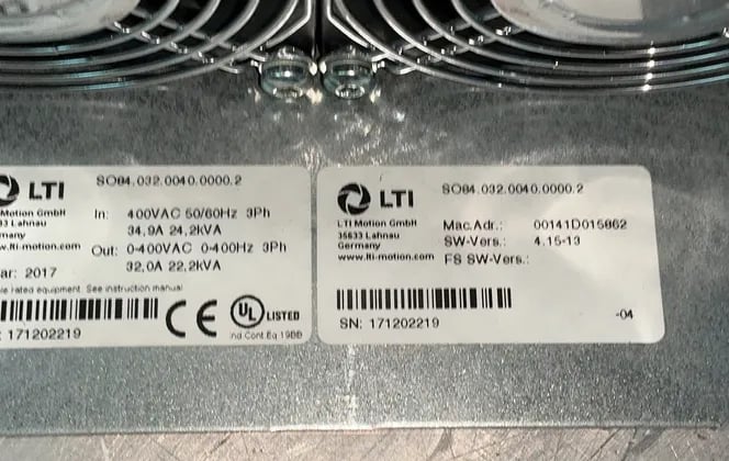 LTI Motion #SO84.032.0040.0000.2, Servo Drive (2 available) - Image 10