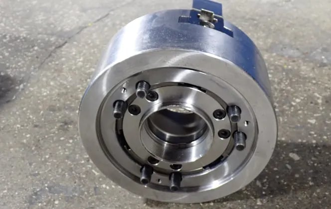 9" Samchully #MH-208BVI, 3-Jaw Chuck - Image 4