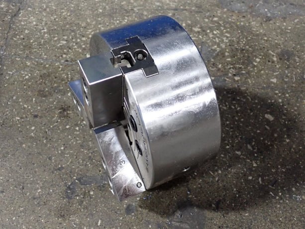 9" Samchully #MH-208BVI, 3-Jaw Chuck - Image 6