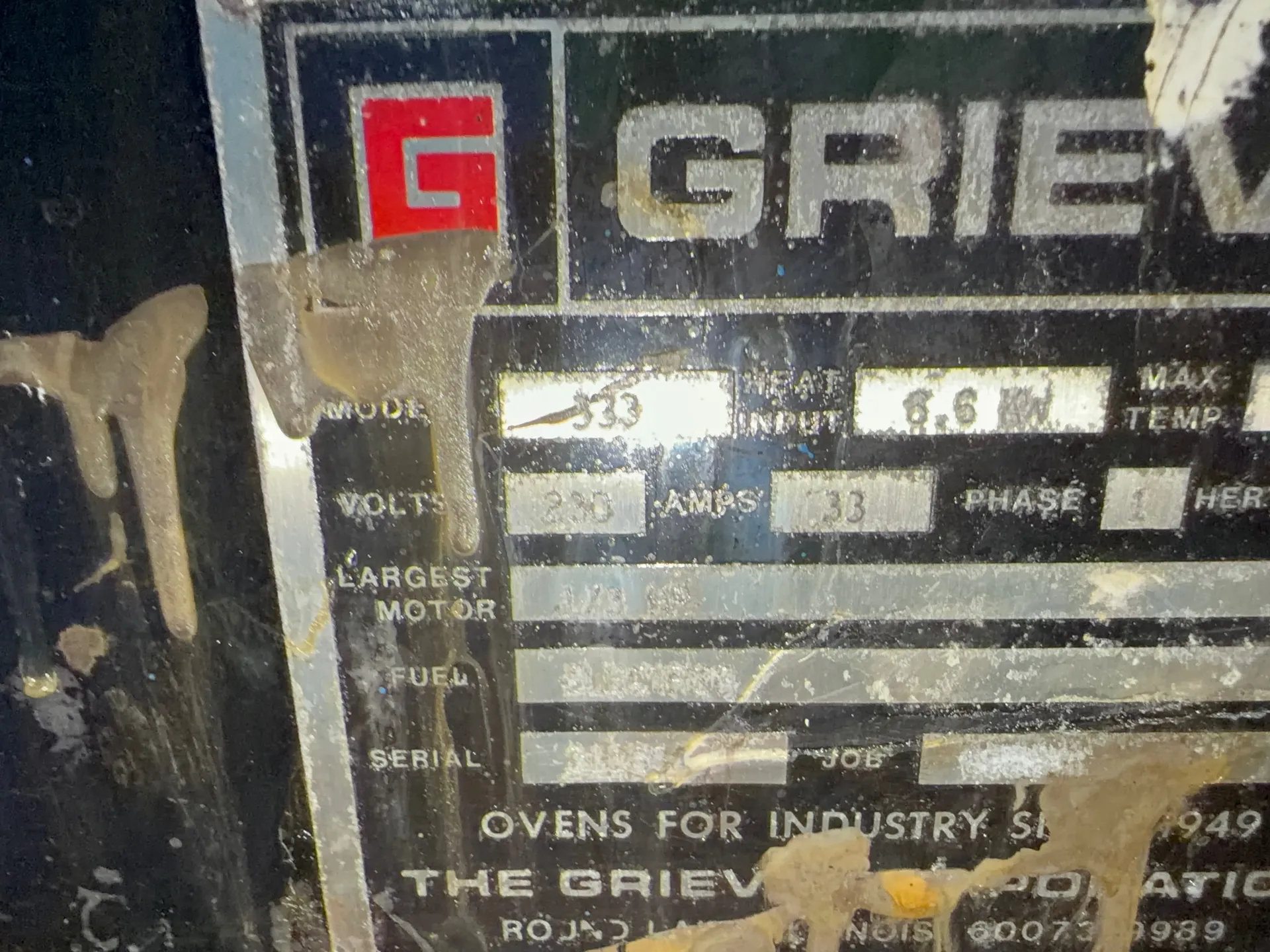 Grieve #333, Oven, 350°F - Image 5