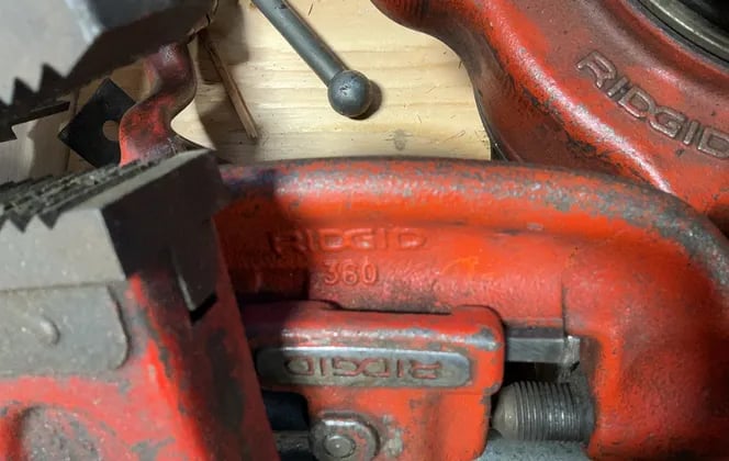 Ridgid #400, Pipe Threader with Tooling - Image 3