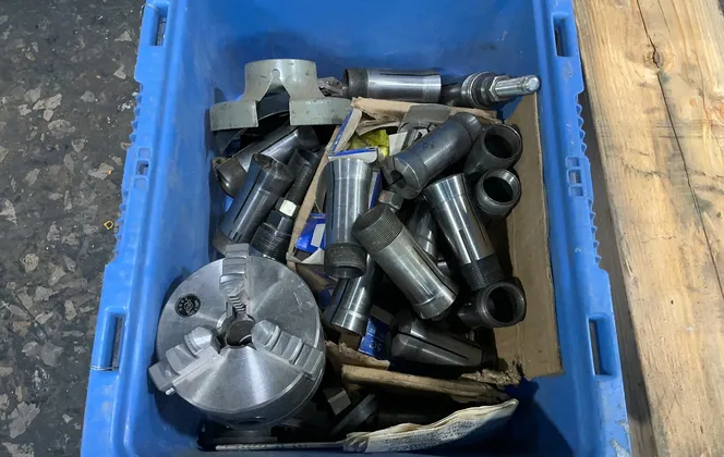 9" x 28" Hardinge #DSM-59, Second Operation Lathe - Image 7
