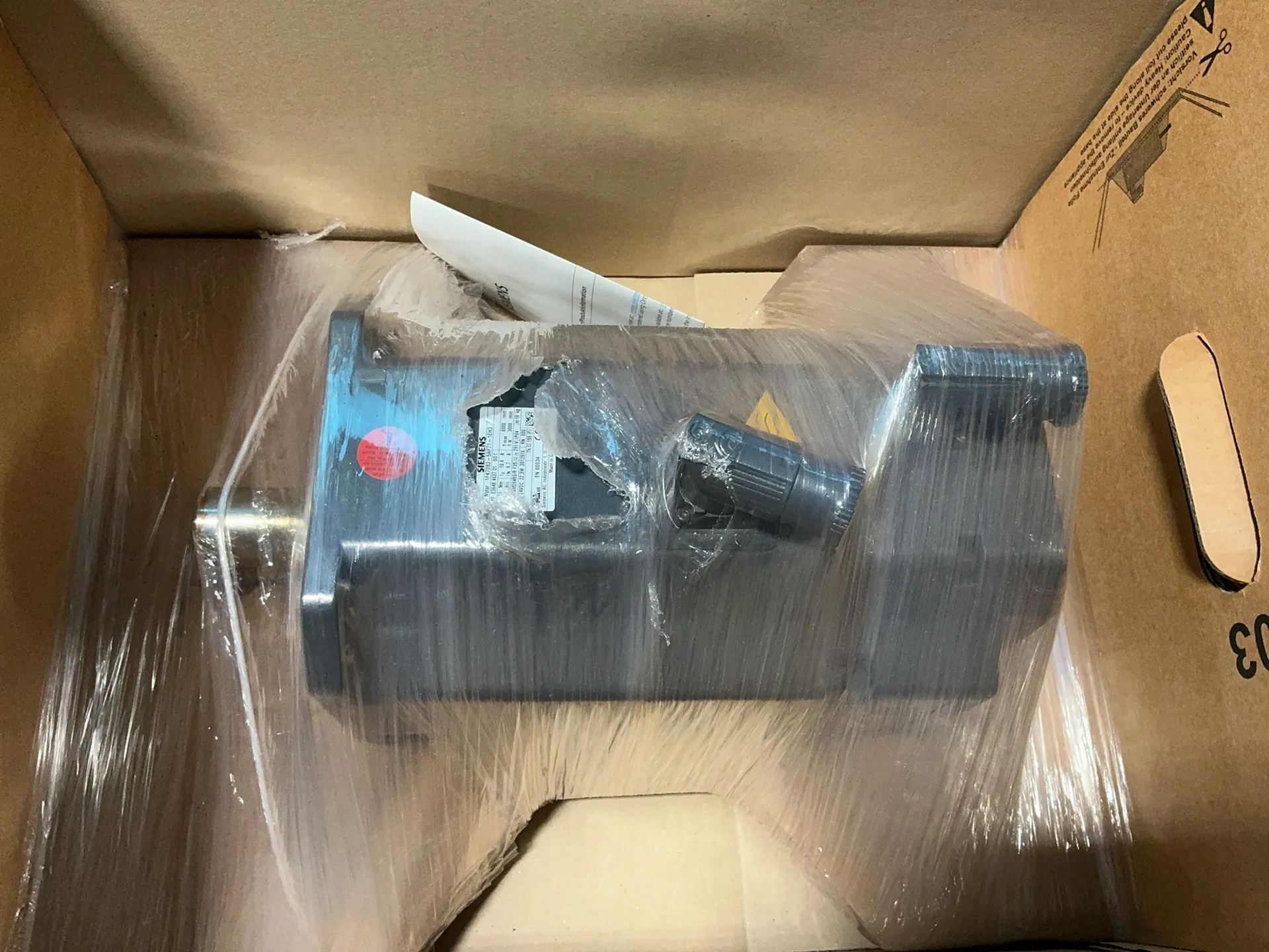 Siemens #1FK7083-5AF71-1EH3, Servo Motor, 6000 RPM - Image 2