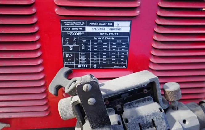 Lincoln Electric #Power-Wave-455M, Welder, 450 Amps - Image 1