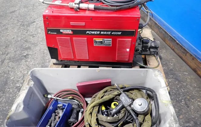 Lincoln Electric #Power-Wave-455M, Welder, 450 Amps - Image 2