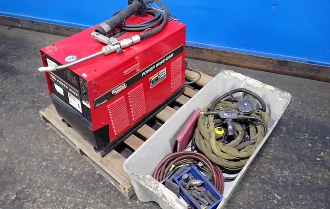 Lincoln Electric #Power-Wave-455M, Welder, 450 Amps - Image 4