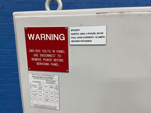 X-Bar Automation #ECS-5103-CC-BB-AA-TT, Power Distribution Panel, 100 Amp, 2021 - Image 1