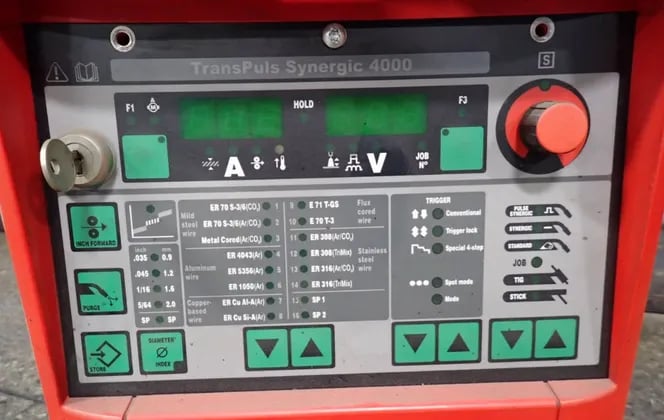 Fronius #TransPuls-Synergic-4000-MV, Welding Power Source, 400 Amps, 2009 (2 available) - Image 3