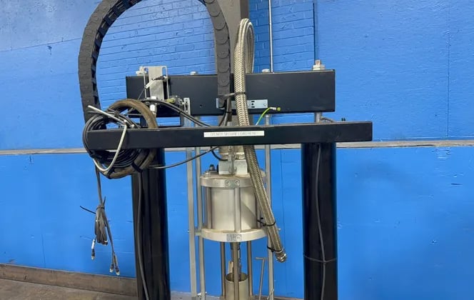 Atlas Copco #PPK-56-571P-16-1000-SCA-HPS, High Pressure Pneumatic Dispense Pump, 4,872 PSI, 87 PSI Air Input - Image 1