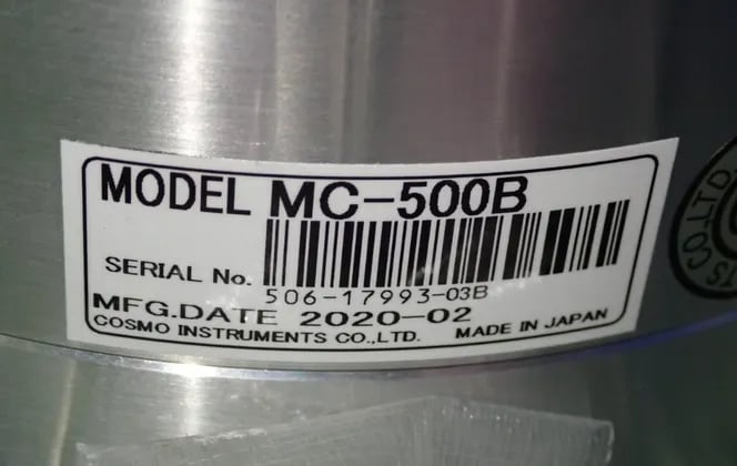 Cosmo #MC-500B, Master Chamber - Image 4