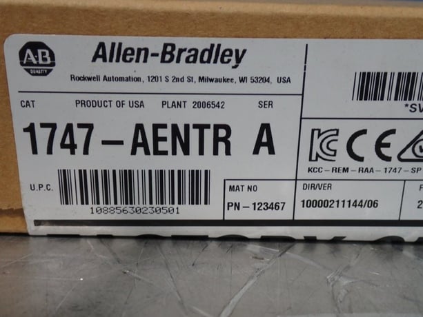 Allen-Bradley #1747-AENTR, EtherNet/IP Communication Adapter Module - Image 3
