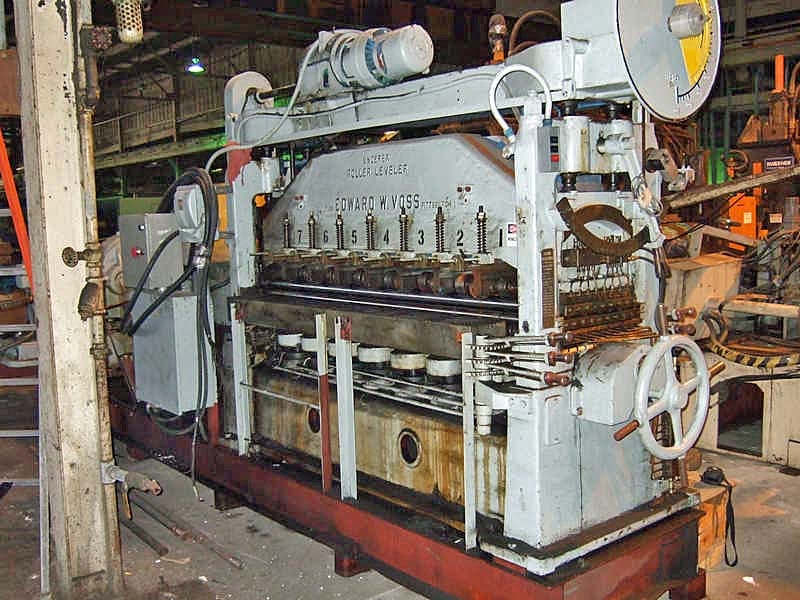 72" x .065" Voss / Ungerer #20.47.17.7, precision leveler, 17 work rolls, 84" roll face, 1.846" diameter - Image 1