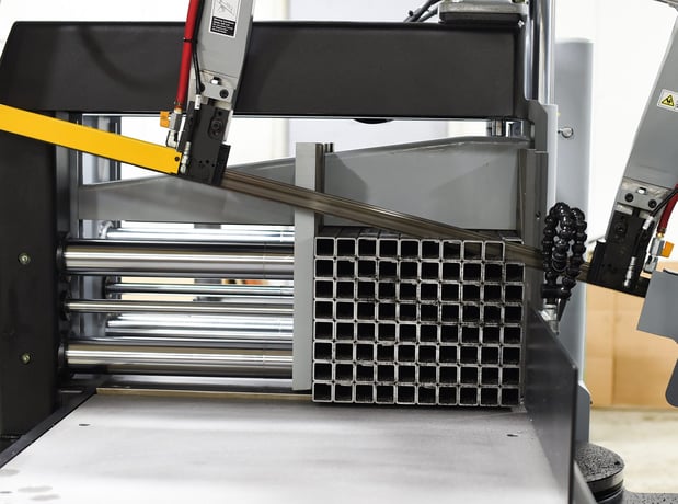 20" x 30" Hyd-Mech #M-20A, horizontal pivot band saw, 1-1/2" x 20' 6" blade, 10 HP, coolant - Image 9