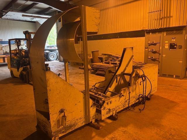 10000 lb. Jaybird, reverse loop coil cradle, 24" width, 60" outside dimension, manual coil guide, air clutch - Image 5