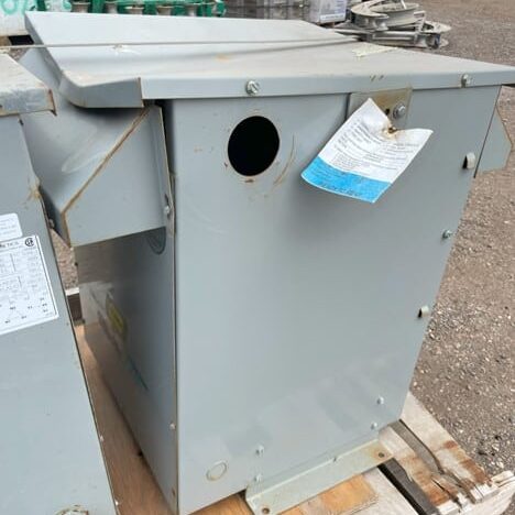 37.5 KVA 600 Primary, 120/240 Secondary, Beaver #SVR37T-G8A, Dry Type Isolation Transformer, 1 Phase - Image 4