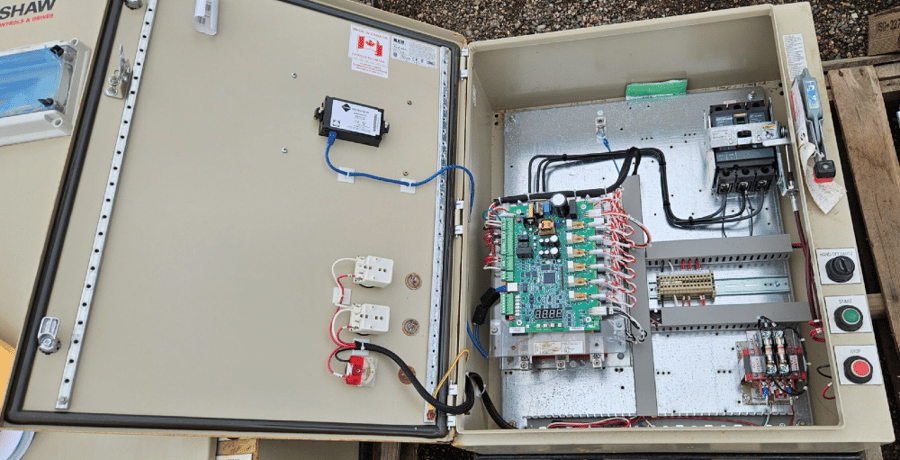 60 HP Benshaw #TEC-60-600-04-10000, MX Solid State Starter, 600 Volts, 60 Hz. (3 available) - Image 2