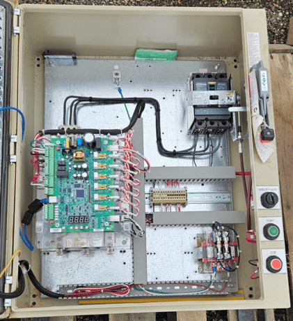60 HP Benshaw #TEC-60-600-04-10000, MX Solid State Starter, 600 Volts, 60 Hz. (3 available) - Image 4