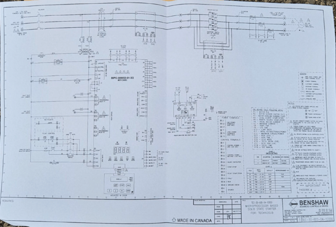 30 HP Benshaw #TEC-30-600-04-12000, MX Solid State Starter, 600 Volts, 60 Hz. (4 available) - Image 4