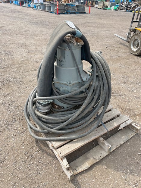 1260 GPM, Flygt #3152.181, Submersible Pump, 6" discharge, 20 HP, high head type, 1450 RPM, 460 V., 3 Phase - Image 3