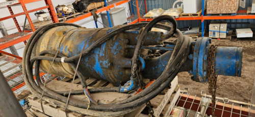 800 GPM @ 150' TDH, Tsurumi LH Series, Submersible Pump, 6" discharge, 60 HP - Image 2